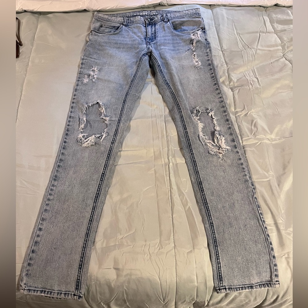 Rogue skinny Distressed jeans